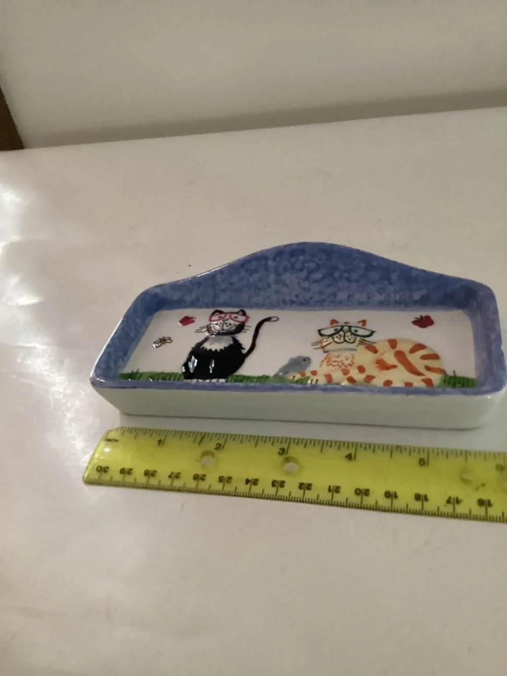 3D “Kitties in Glasses”eyeglasses or trinket tray.